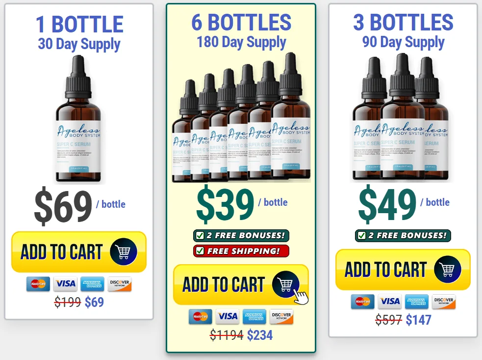 Ageless Body System Official Website USA